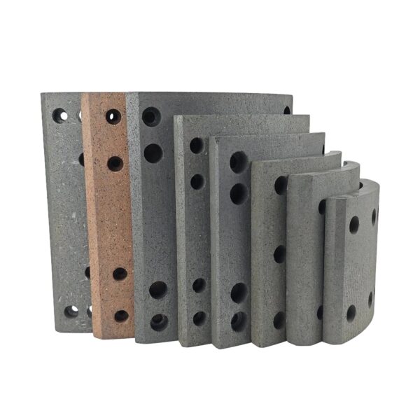 commercial truck brakes, asbestos-free brake linings, high-temperature brake linings