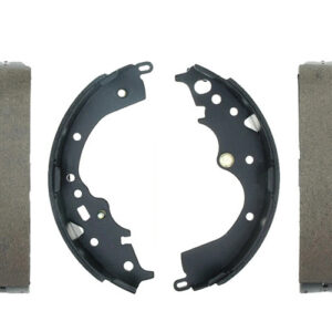 Affordable, OE-compatible brake shoes for compact cars. Reduces noise, resists heat, and lasts longer