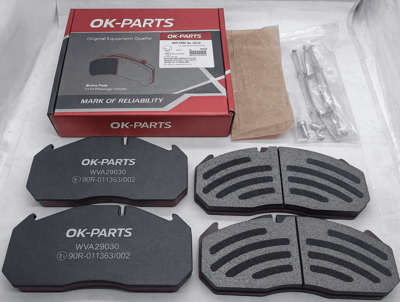 OK-PARTS Truck Bus Brake Pads WVA 29030 For MAN